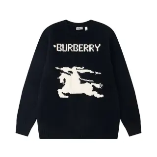 Burberry Crew-Neck Knitted Sweater