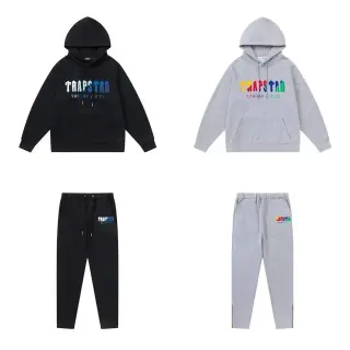 Trapstar Logo Hoodie and Sweatpants Set