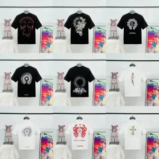 Chrome Hearts-Style T-Shirt