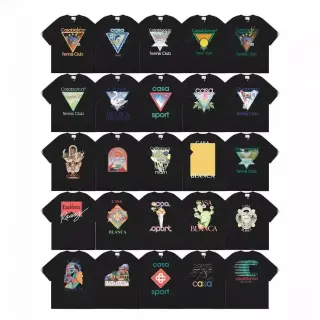 Casablanca Iconic Printed T-Shirt
