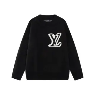Louis Vuitton Iconic Logo Crew-Neck Sweater