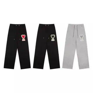 AMI Heart Logo Sweatpants
