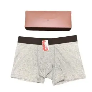 Grey Boxer Briefs Gift Set