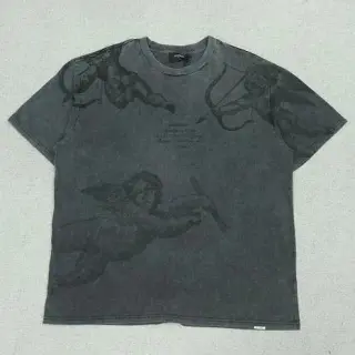 Washed Angel Print T-Shirt
