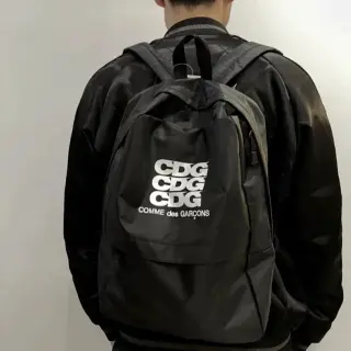 Comme des Garcons Logo Backpack