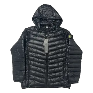 Stone Island Hooded Quilted Jacket