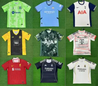 European Football Club Jerseys