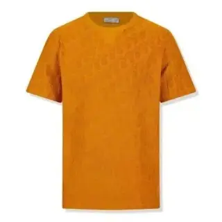 Dior Oblique Orange Jacquard / Flocked T-Shirt