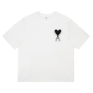 AMI Paris Heart Logo T-Shirt