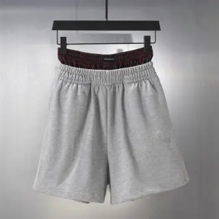 Balenciaga Faux Two-Piece Spliced Sweatpants