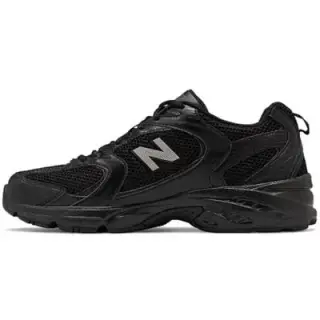 New Balance Black Mesh Sneakers