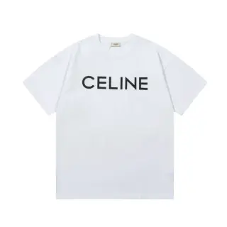 CELINE Classic "Logo" Basic T-Shirt