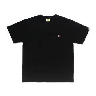 Bape Basic T-Shirt with Embroidered Ape Head Logo