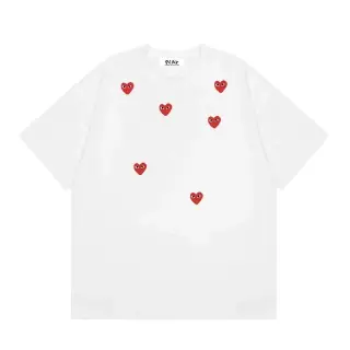 Comme des Garcons PLAY Multi-Heart T-Shirt