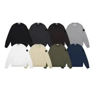 Stone Island Badge Crewneck Sweatshirt