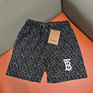 Burberry All-Over Monogram Casual Shorts