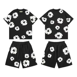 Denim Tears' Classic Cotton Flower Print Set