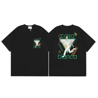 Casablanca Tennis Graphic T-Shirt