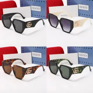 Gucci Large-Frame Square Sunglasses