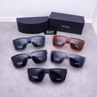 Prada Classic Square-Frame Polarized Sunglasses