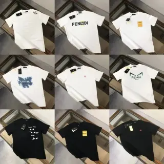 Fendi-Style Printed T-Shirt