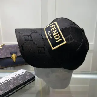 FENDI FF Monogram Baseball Cap