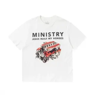 Ministry Jesus Built My Hotrod T-Shirt
