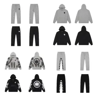 Snowflake Graphic Hoodie and Sweatpants Set