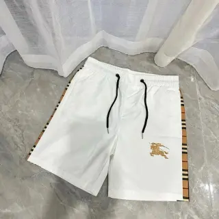 Burberry-style casual shorts