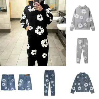 Denim Tears Cotton Wreath Hoodies and Sweatpants