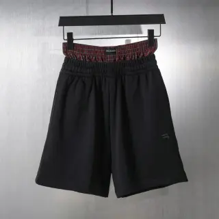 Balenciaga Double-Layer Waistband Sports Shorts