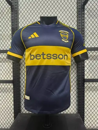 The 2024/25 home kit for the Argentine football club Boca Juniors designed by the sportswear brand adidas