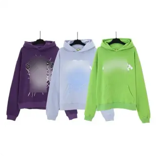 Revenge Brand Spider-Print Hoodie