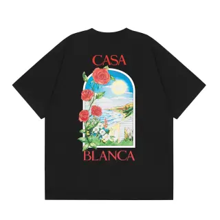 Casablanca Landscape-Print T-Shirt