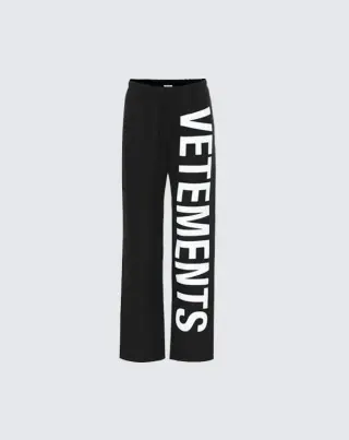 VETEMENTS Classic Wide-Leg Sweatpants
