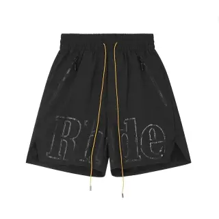 Rhude Black Athletic Shorts