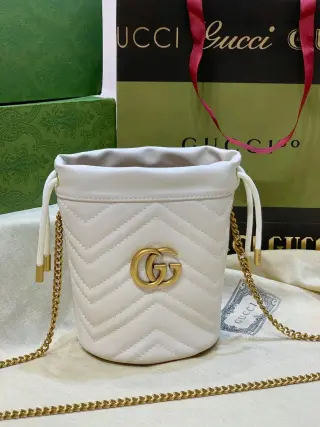 Gucci GG Marmont Mini Bucket Bag