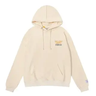 Gallery Dept. Brand Off-White Basic Hoodie