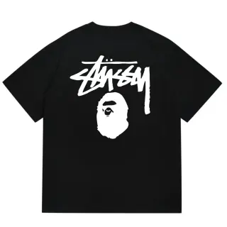 Stussy x BAPE Collaboration T-Shirt