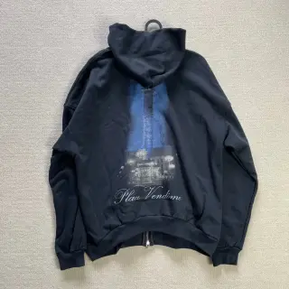 Place Vendome Graphic Zip-Up Hoodie