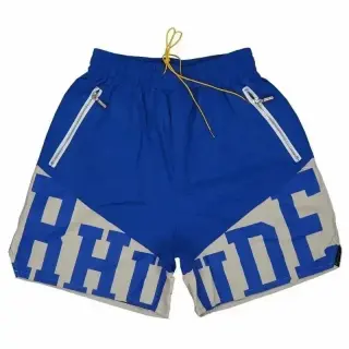 Rhude Signature Color-Block Athletic Shorts