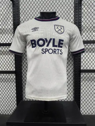West Ham United Football Club Retro Away Kit produced by Umbro