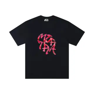 Pink Graphic Oversized T-Shirt