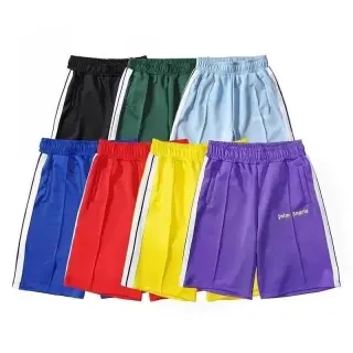 Palm Angels Side-Stripe Shorts