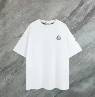 Moncler Basic Short-Sleeve Casual T-Shirt