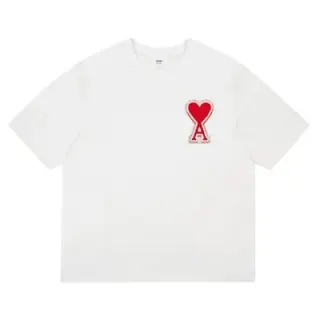 AMI Paris Ami de Coeur Logo T-Shirt