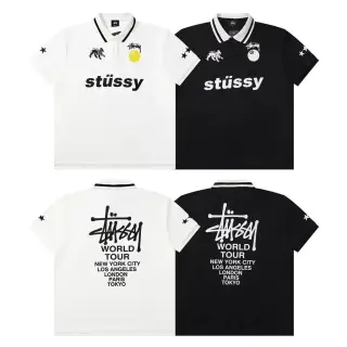Stussy World Tour Polo Shirt