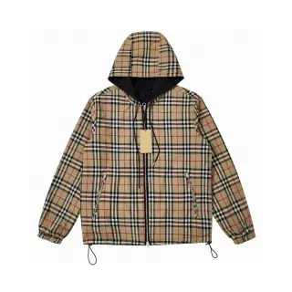 Burberry Check Hooded Jacket