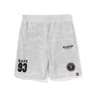 A Bathing Ape x Inter Miami CF Camo Shorts White