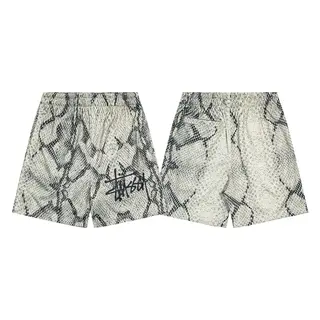 Stussy Snakeskin Print Shorts